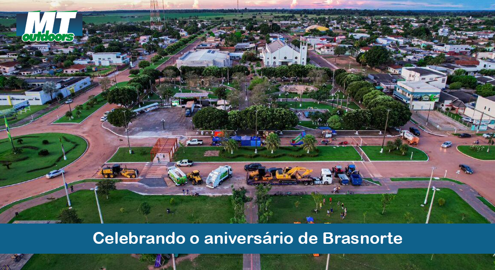 Celebrando o aniversário de Brasnorte  