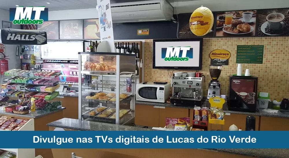 Divulgue nas TVs digitais de Lucas do Rio Verde  