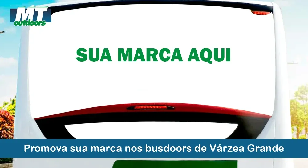 Promova sua marca nos busdoors de Várzea Grande