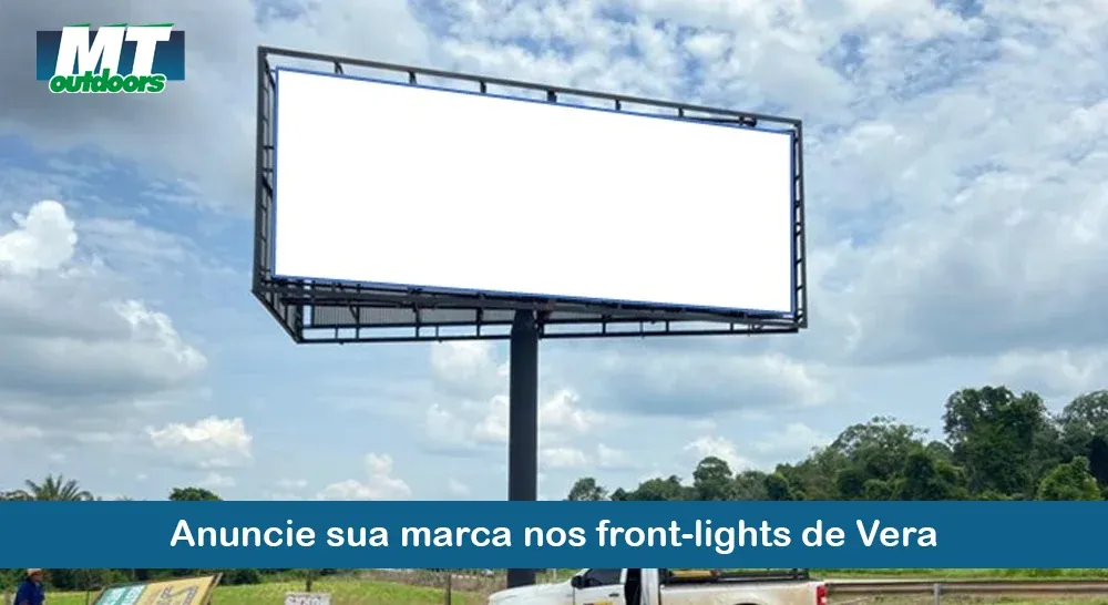 Anuncie sua marca nos front-lights de Vera