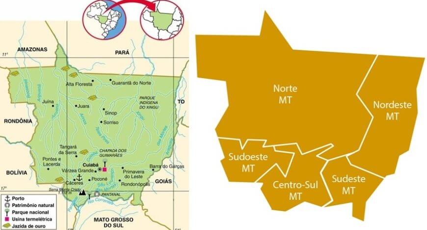 Mato Grosso - informações geográficas