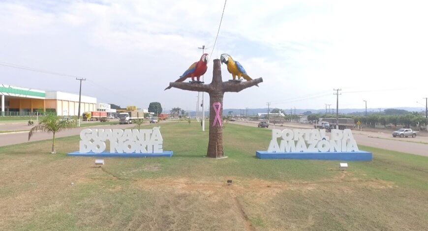 Outdoors e Paineis Rodoviários em Guarantã do Norte