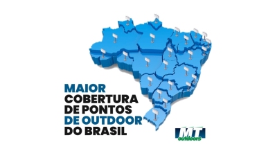 Ponto nº Nós somos o líder absoluto em cobertura de outdoor no Brasil!