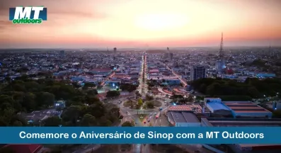 Ponto nº  Comemore o Aniversário de Sinop com a MT Outdoors