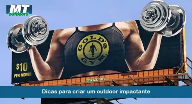 Ponto nº Dicas para criar um outdoor impactante